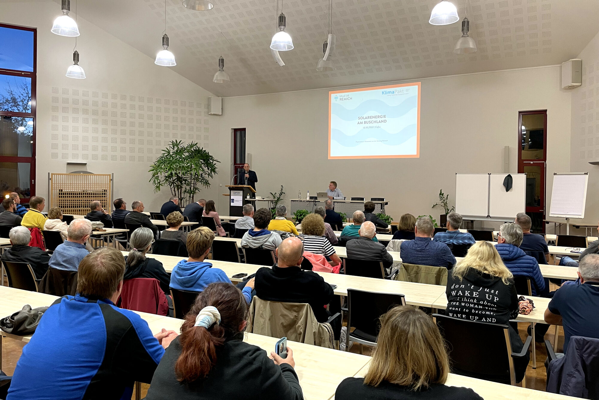 Informationsversammlung | Solarenergie im Buschland